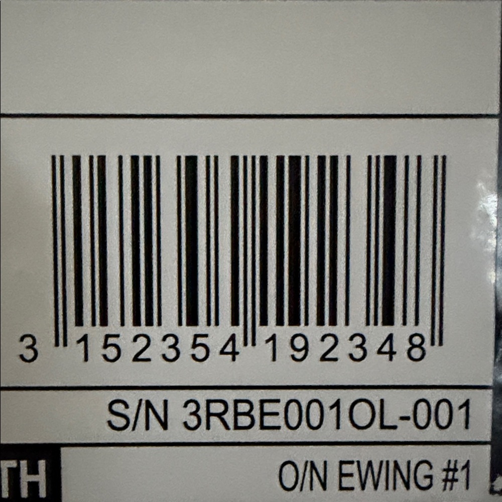 Ewing 33 HI Rebound Orion Strap Kids Black Sneakers Brand new with original box - Picture 9 of 11